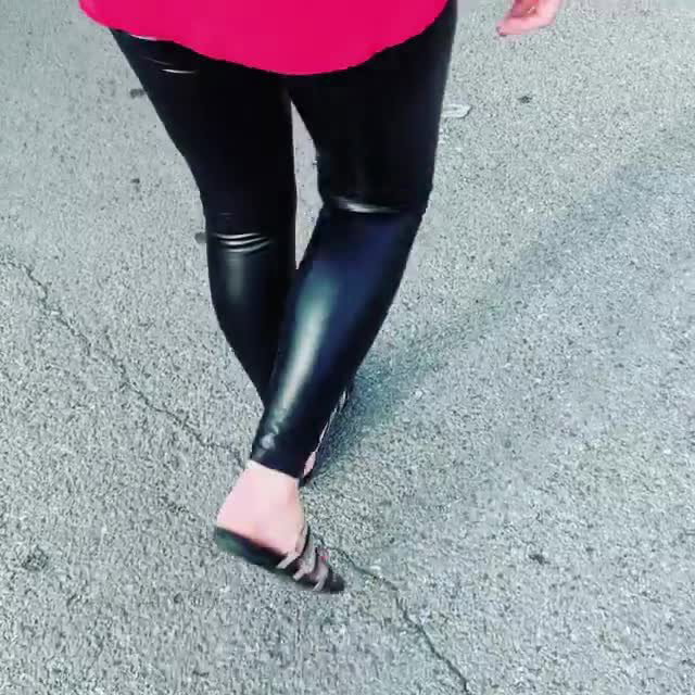 Video by fetishmanvenice with the username @fetishman,  June 5, 2021 at 3:18 PM. The post is about the topic SHINY LEGGINGS ✨ and the text says '#shinyleggings #fetish #feet #feets #fetishblogger #footfetish #fetishism #fetishbloggers #leggings #nylonfetish #nylon #pantyhose #tights #lurex #vinylleggings #leather #leatherleggings #pvcleggings #feticismo #shiny #shinypantyhose #shinypants..'