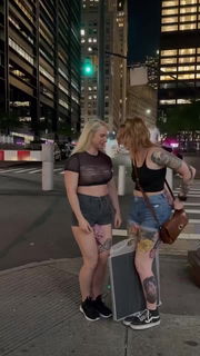 Video by MajorVoyeur with the username @MajorVoyeur,  May 29, 2024 at 10:03 AM. The post is about the topic Naked in public and the text says '🚨⚡️#PublicFlashing 🔆☀ 
😎😍 #Exhibitionist 👀
👅 #Boobalicious 🍒'