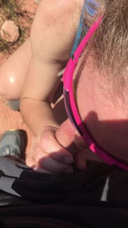 Video by JoyMillad with the username @JoyMillad, who is a verified user,  April 15, 2022 at 6:09 PM. The post is about the topic Public Sex and Exhibitionism and the text says 'Give Ty a quick BJ during our hike. XOXO - Joy!'