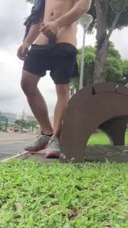 Video by Man Tools with the username @mantools,  August 2, 2021 at 2:48 AM. The post is about the topic Gay Exhibitionists and the text says 'In the park'