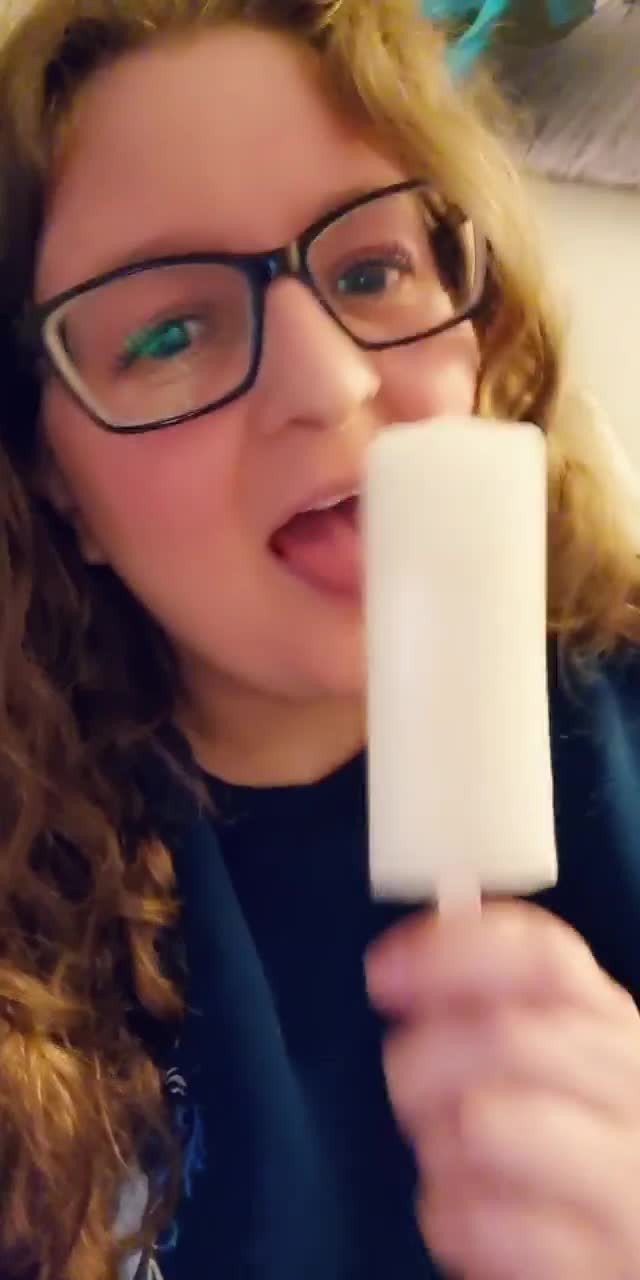Just a girl and her popsicle