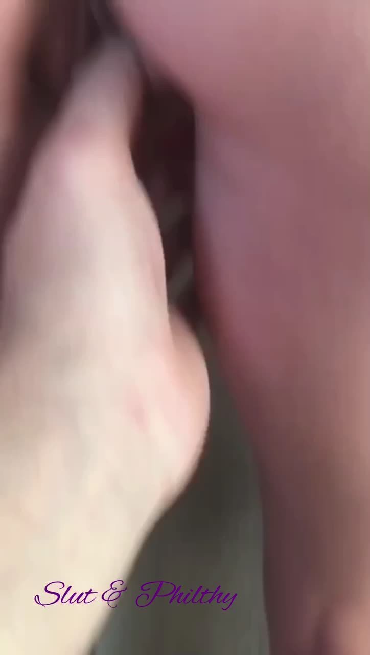 Video by Slut & Philthy with the username @SlutnPhilthy, who is a verified user,  October 24, 2022 at 11:38 AM. The post is about the topic Real Couples and the text says 'A little morning pool play 😈'