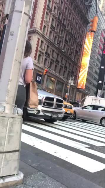 Video by simplepf with the username @simplepornforum,  May 4, 2021 at 12:39 PM. The post is about the topic Yoga Pants, Ass, Creep Shots, Heels, Legs and the text says 'shopping street'