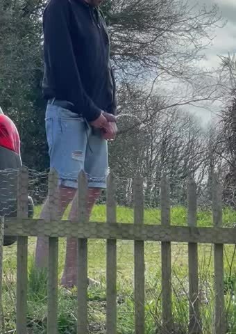 Video by SebastoMaupin with the username @SebastoMaupin21cm,  May 18, 2021 at 12:27 PM and the text says 'My guy pissing - semi-hard cock at the end'