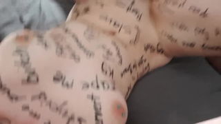 Video by Notreallyaccount with the username @Notreallyaccount,  October 22, 2021 at 4:17 AM. The post is about the topic Bodywriting and the text says '1633406249047'