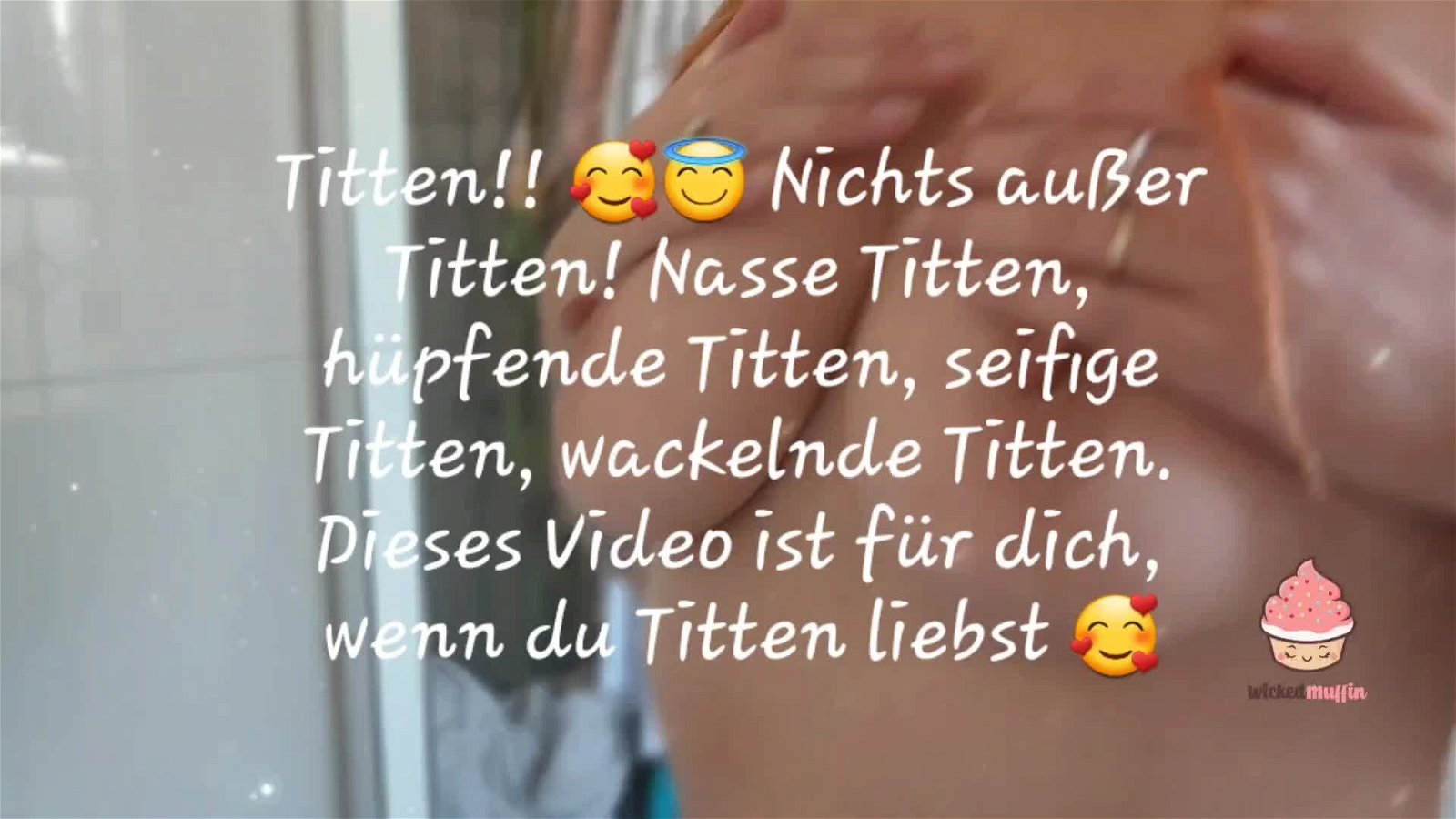 Video by wickedmuffinsub with the username @wickedmuffinsub, who is a star user,  March 30, 2023 at 12:48 PM and the text says 'Tits!! 🥰😇 Nothing but wet tits, jumping tits, soapy 🧼 tits, wiggling Tits, squeezing Tits. This video is for you if you love Boobs 🥰😍

Full Video available here:
https://onlyfans.com/?ref=151031487
https://bestfans.com/thewickedmuffin

folllow my..'