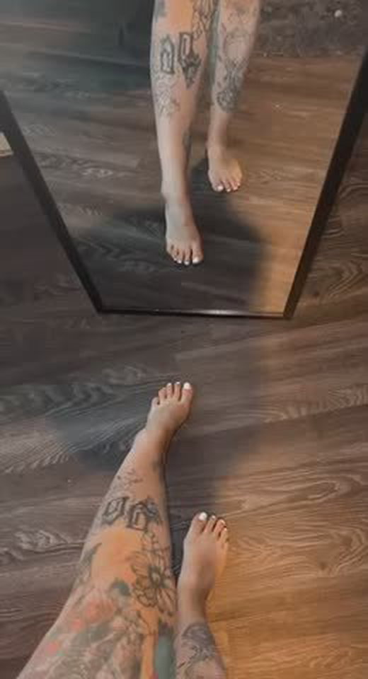Video by PrincessPeachyBitch with the username @PrincessPeachyBitch, who is a star user,  September 11, 2022 at 5:44 AM. The post is about the topic Sexy Feet and the text says 'white toes'