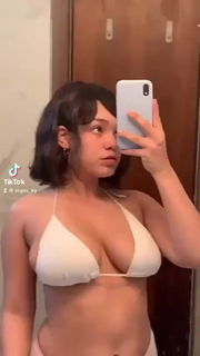 Video by Hottestbustybabes with the username @Hottestbustybabes,  August 4, 2021 at 12:37 AM. The post is about the topic Teen and the text says 'Hot Busty Tiktok Teen
#tiktok #teen #busty #bigboobs #nsfw #boobs'