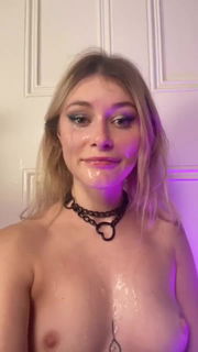 Video by therealMisterMiagi with the username @therealMisterMiagi,  April 26, 2023 at 7:49 AM. The post is about the topic Cum Sluts and the text says '#facial #cum #cumshot #cumslut'