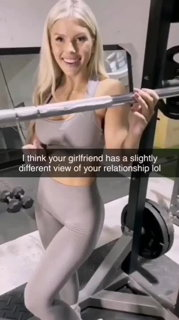 Video by 2021SS with the username @2021SS,  July 10, 2023 at 1:51 AM. The post is about the topic GYM SLUTS and the text says 'A different view..'
