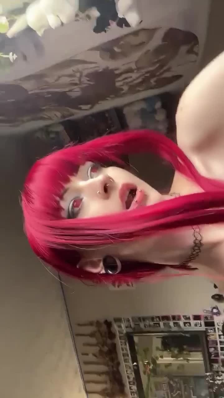 Watch the Video by 2021SS with the username @2021SS, posted on November 6, 2023. The post is about the topic Goth Girls. and the text says 'goth pussy'