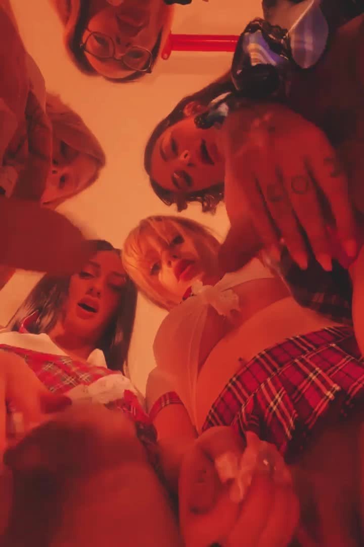 Video by BeautyLovers with the username @BeautyLovers,  November 24, 2022 at 9:57 PM. The post is about the topic Trans Women and the text says 'Selfie Orgy ❤️ #iaminlove'