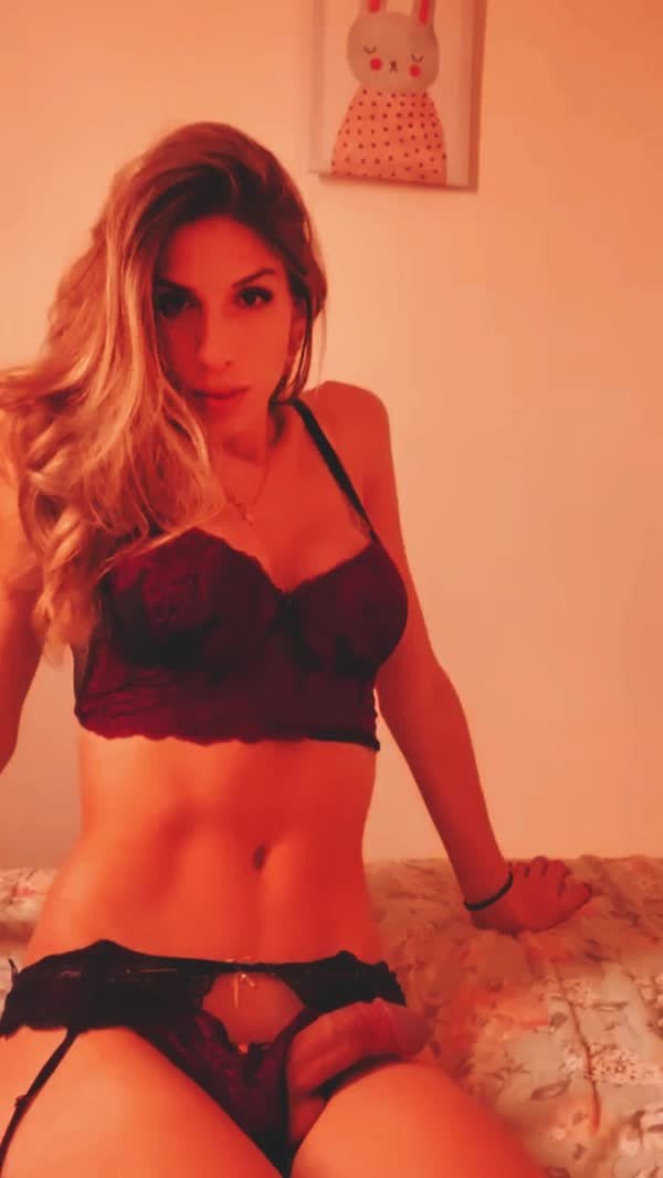 Video by BeautyLovers with the username @BeautyLovers,  May 30, 2023 at 5:44 PM. The post is about the topic Sexy Shemale and the text says 'Dany In Lingerie ❤️ #iaminlove'