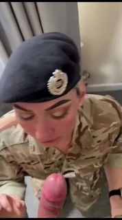 Video by naughtysquirrel010 with the username @naughtysquirrel010,  October 10, 2023 at 3:06 PM. The post is about the topic Sexy women in uniform/at work. and the text says '#militaryuniform'