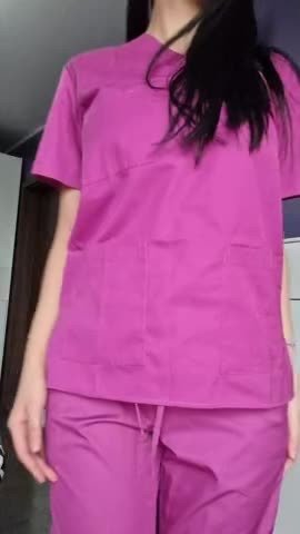 Video by CumSwapping.cam with the username @cumswapping,  March 6, 2022 at 5:16 AM. The post is about the topic Real naked nurses and the text says 'Nurse Drop'