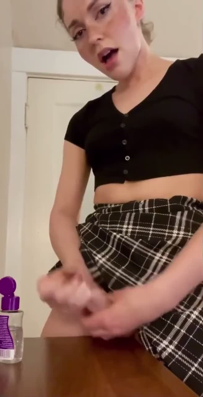 Video by SM.Buttercup with the username @SM.Buttercup,  April 24, 2022 at 7:25 AM. The post is about the topic Transgender Gallery and the text says 'Just a sweetheart packing some gorgeous cock. would you lick it all up? 😘😘♥️'