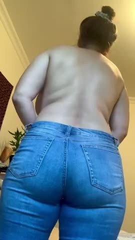 Video by Beawife with the username @Beawife,  July 22, 2022 at 4:30 PM. The post is about the topic Booty & PAWG and the text says 'My jeans pawg ass'