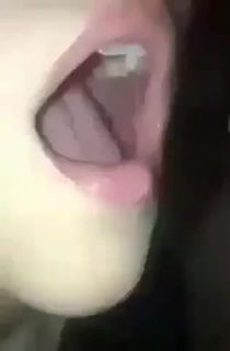 Video by snowbunny69 with the username @snowbunny69,  December 24, 2021 at 5:18 PM. The post is about the topic Cum Swallow / Gokkun and the text says '#swallow #cum #homemade #puplic'