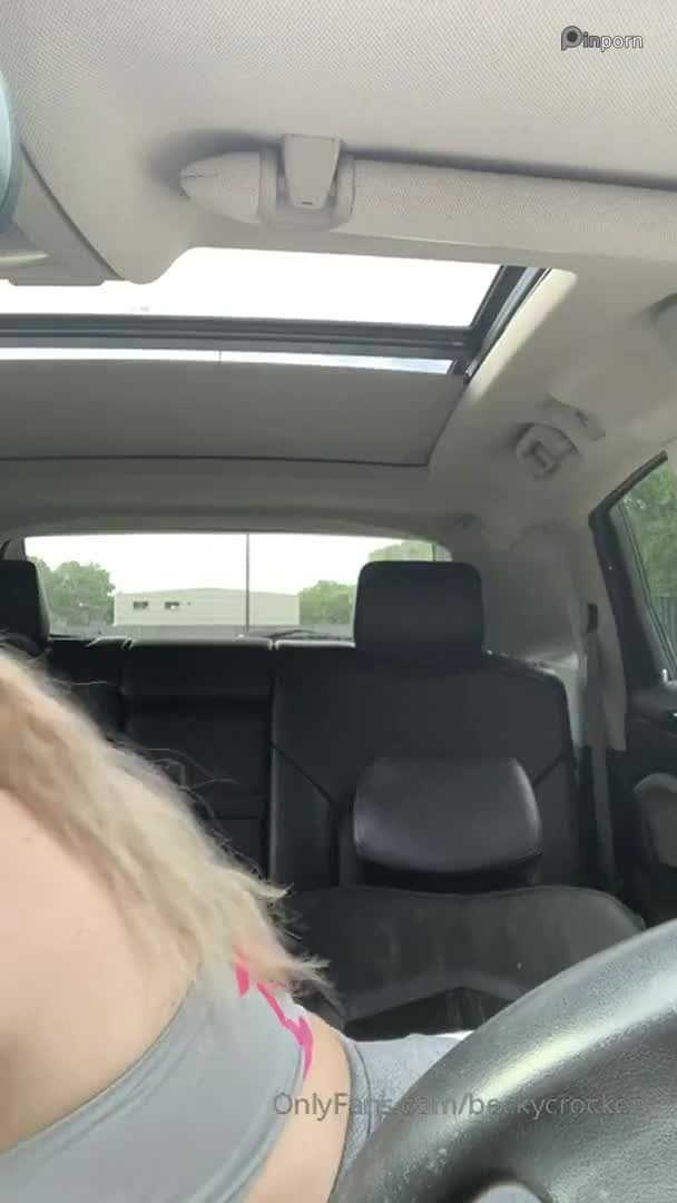 Video by BADCAT001 with the username @BADCAT001,  June 5, 2022 at 9:38 AM. The post is about the topic Flashers and Public Nudes and the text says 'Naughty on road'