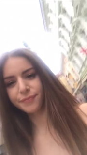 Video by BADCAT001 with the username @BADCAT001,  October 29, 2022 at 10:09 PM. The post is about the topic Naked in public and the text says 'Somewhere in Europe'