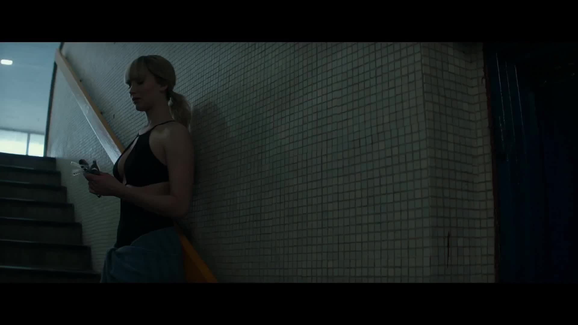 Video by JosjeD with the username @JosjeD,  January 17, 2022 at 2:43 PM and the text says 'Jennifer Lawrence - Red Sparrow #Swimsuit #cleavage #boobs #JenniferLawrence #celeb #celebrity #bathingsuit'