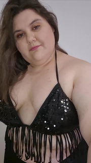 Video by Anastasia Gree with the username @AnastasiaGree, who is a star user,  September 18, 2024 at 1:45 AM and the text says '#bbw #ssbbw #face'