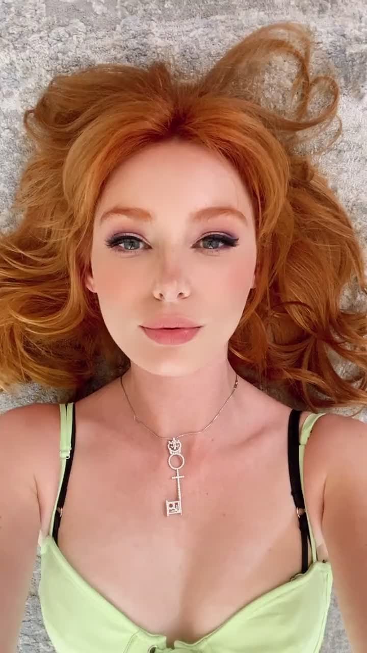 Video by BlackJohn with the username @BlackJohn,  November 21, 2023 at 1:45 PM. The post is about the topic Beautiful Redheads and the text says 'The beautiful Lacey Lennon. Dream come true material!'