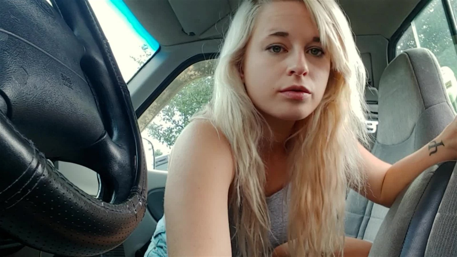 Shared Video by MySexualPlaytime with the username @MySexualPlaytime,  April 4, 2024 at 10:10 PM. The post is about the topic Amateur Galore and the text says 'Drive break'