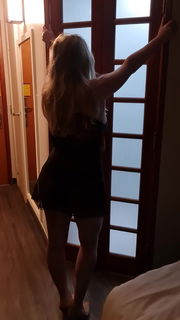 Shared Video by JosyAnneWife with the username @JosyAnneWife, who is a verified user,  December 6, 2024 at 12:29 AM. The post is about the topic Perfect housewife and the text says 'Yes yes yes, she would be the perfect housewife if she were mine!!!. Spectacular'