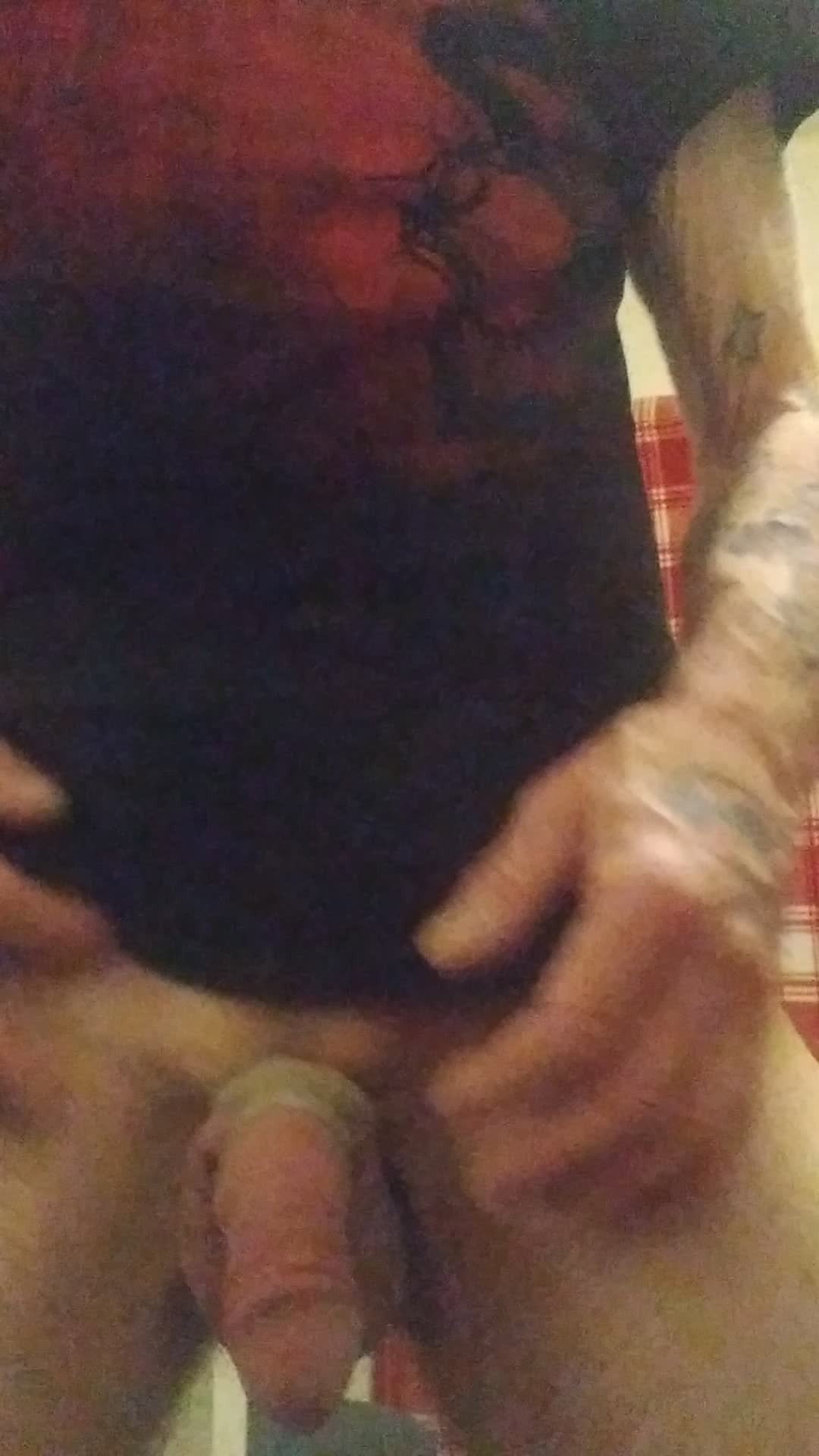 Video by Cumzalot with the username @Cumzalot707,  March 24, 2022 at 1:23 AM. The post is about the topic Rate my pussy or dick and the text says 'very excited about my company cummin tonight.'