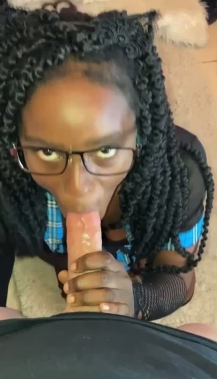 Video by HungCub9 with the username @HungCub9,  March 4, 2022 at 8:35 AM. The post is about the topic Interracial Amateurs and the text says 'Do you prefer slow sucking my cock or getting face fucked?'