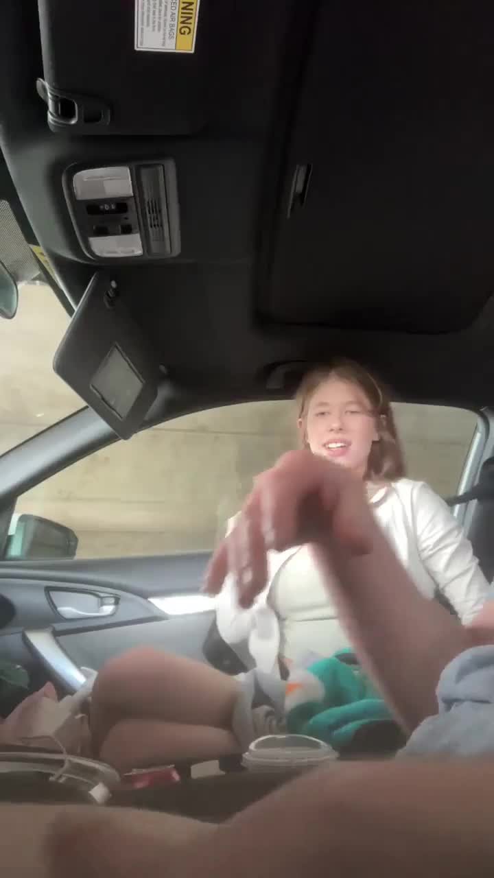 Video by allforyouenjoy with the username @allforyouenjoy,  April 11, 2024 at 8:23 AM. The post is about the topic Amateur blowjobs and the text says 'blowjob in car'