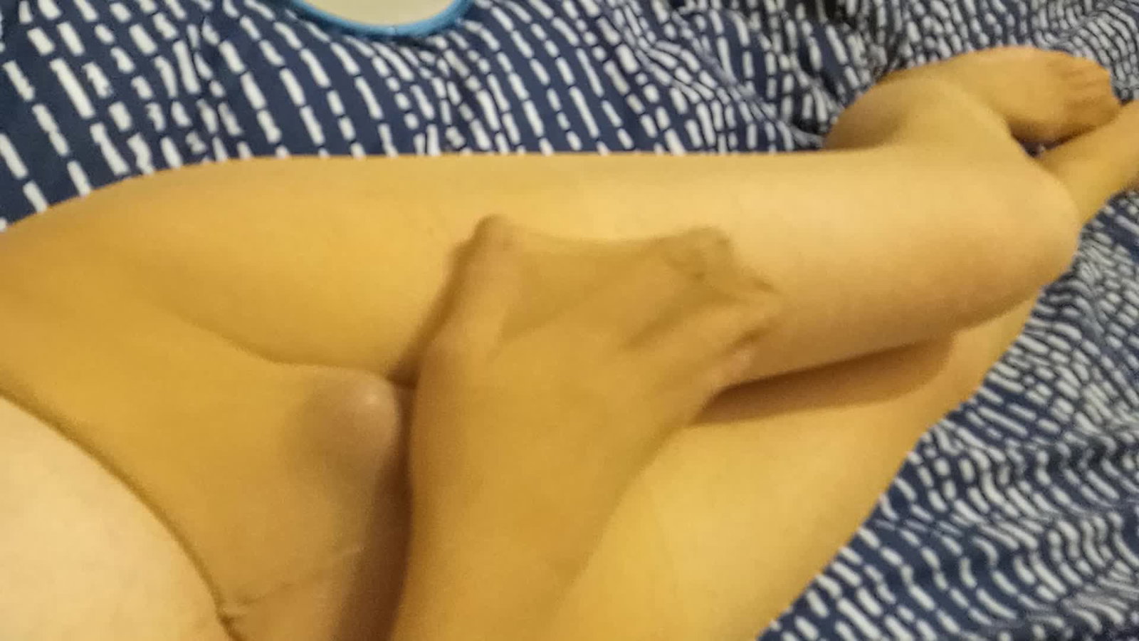 Video by Nylòn fémboy with the username @Nylonfemboy,  April 9, 2022 at 11:39 PM. The post is about the topic Sissy Cum Love and the text says 'playing with my cock in pantyhose, please share if this turns you on xx'