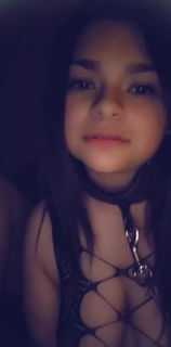 Video by BadDuckie with the username @BadDuckie, who is a verified user,  June 5, 2022 at 4:43 AM and the text says 'Chained waiting for whoever daddy invited over to cum and use me'