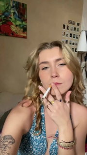 Video by LOVEMYWORLD3 with the username @LOVEMYWORLD3, who is a verified user,  June 17, 2024 at 12:47 AM. The post is about the topic LOVESMOKINGWOMEN3