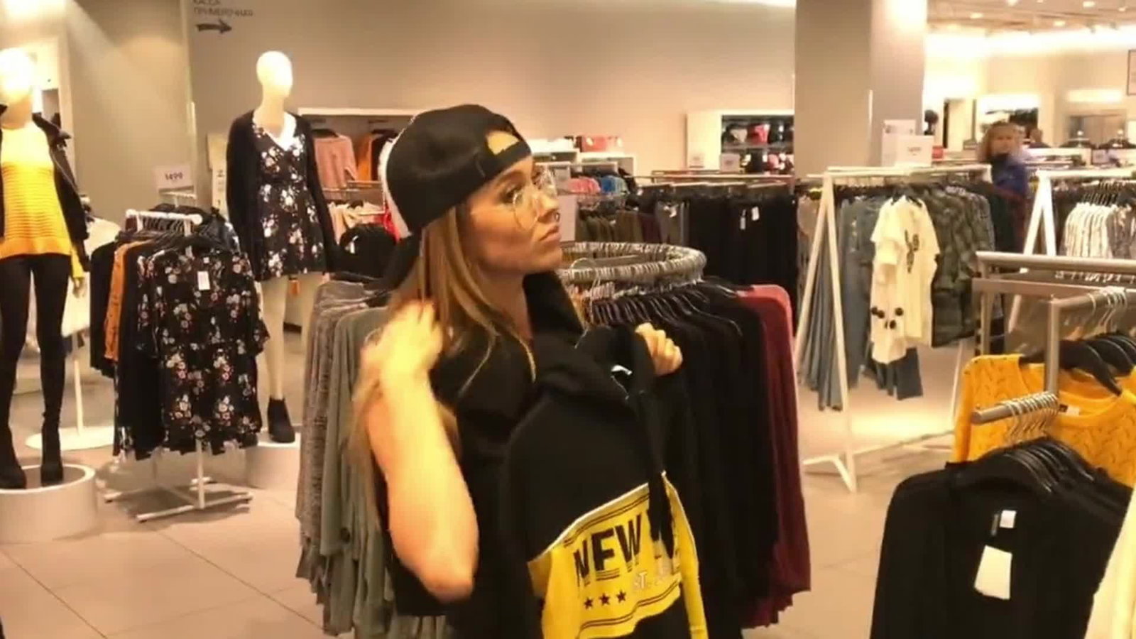 Video by Sabsi with the username @Sabsi-sucks, who is a verified user,  May 4, 2023 at 5:42 AM. The post is about the topic Changing Room and the text says 'If you meet me in a store like this, would you follow me to the changing room?'
