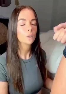 Shared Video by Oralfucking with the username @Oralfucking, who is a verified user,  June 17, 2024 at 8:40 PM. The post is about the topic Facial Cumshot and the text says 'It never ends..'