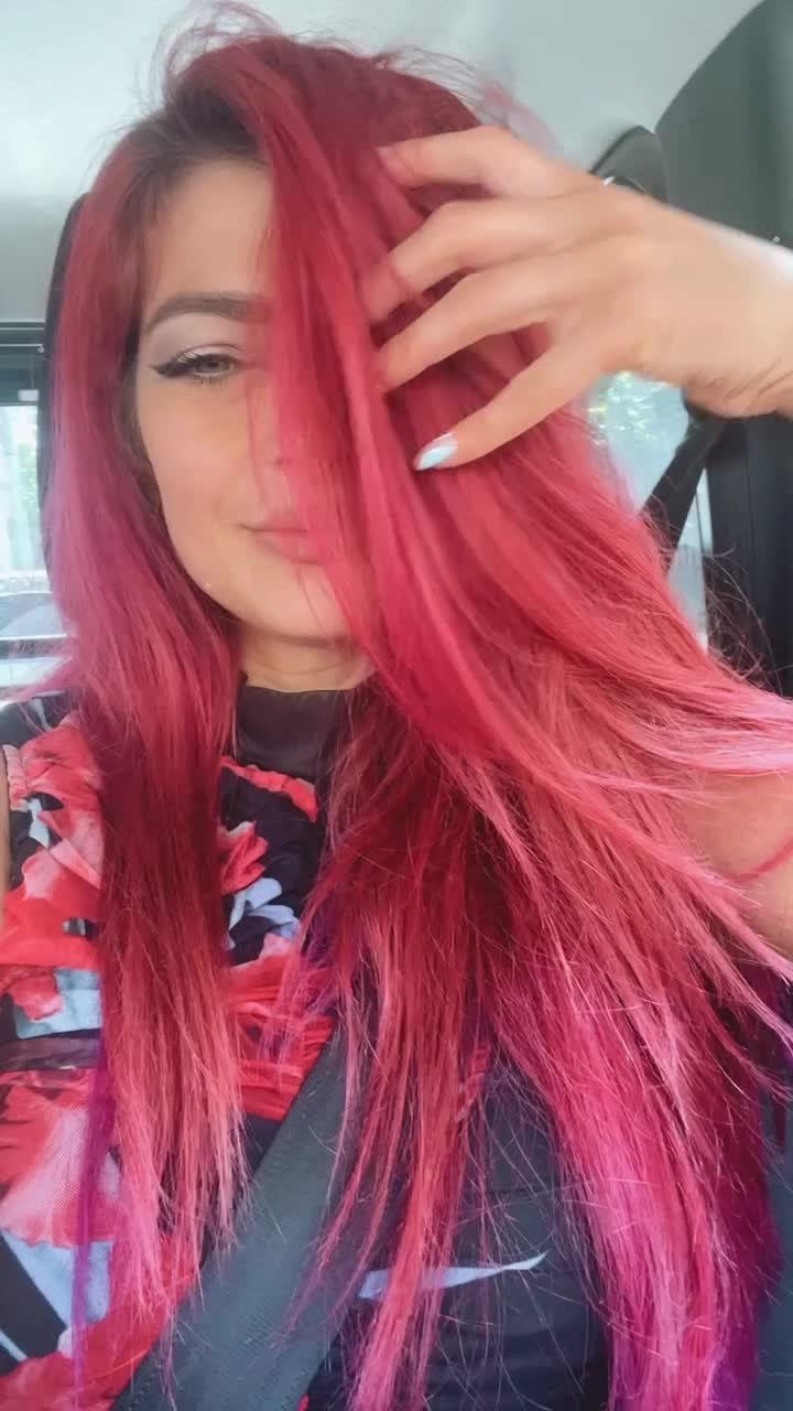 Video by RonnieParker with the username @RonnieParker, who is a star user,  August 20, 2022 at 6:05 AM. The post is about the topic Hair Fetish and the text says 'Hair flip! Have an awesome day!'