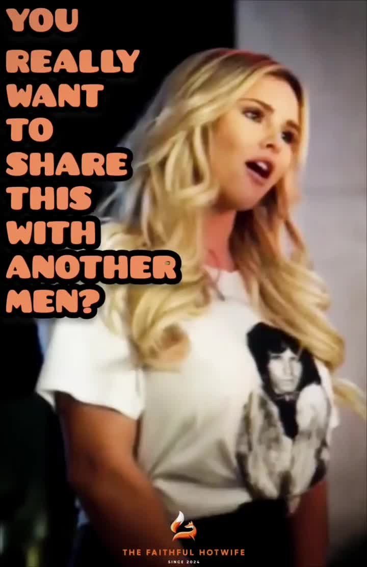 Shared Video by THE FAITHFUL HOTWIFE with the username @TheStag-BG, who is a verified user,  May 8, 2024 at 4:55 PM. The post is about the topic WifeSharing/Hotwife Captions