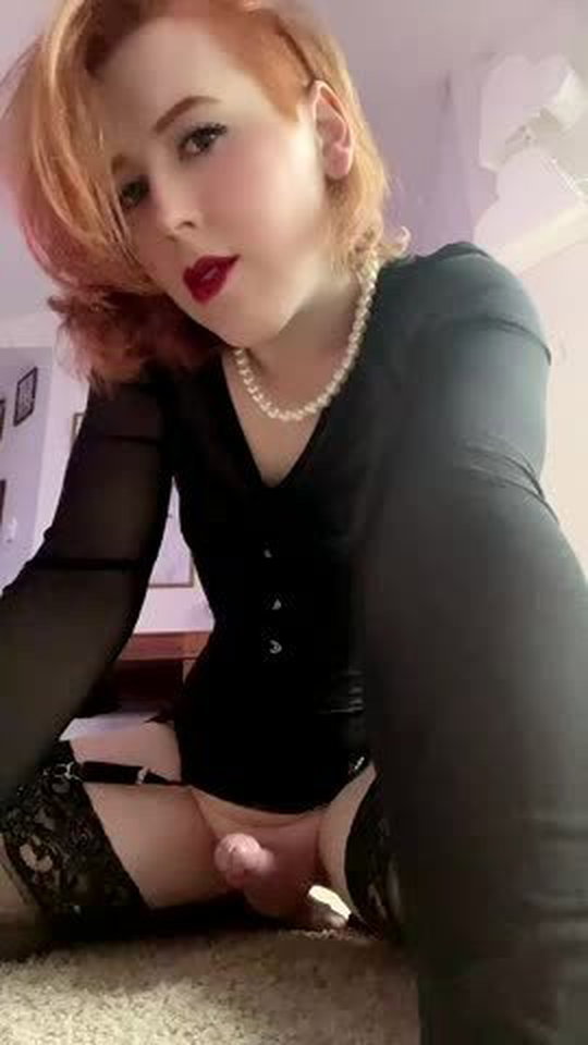 Shared Video by beautyhasnogender with the username @beautyhasnogender, who is a verified user,  December 20, 2022 at 7:59 AM. The post is about the topic Trans and the text says 'Lush cock. Suckable. And fuckable 😍❤️'