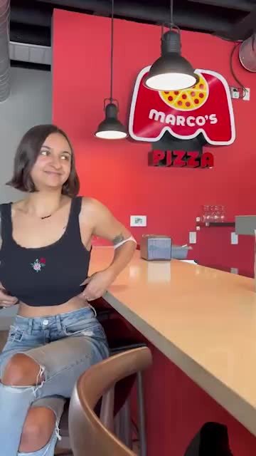 Watch the Video by Pornplug with the username @Pornplug, who is a verified user, posted on June 2, 2023. The post is about the topic Flashers and Public Nudes. and the text says 'good publicity for marcos pizza'