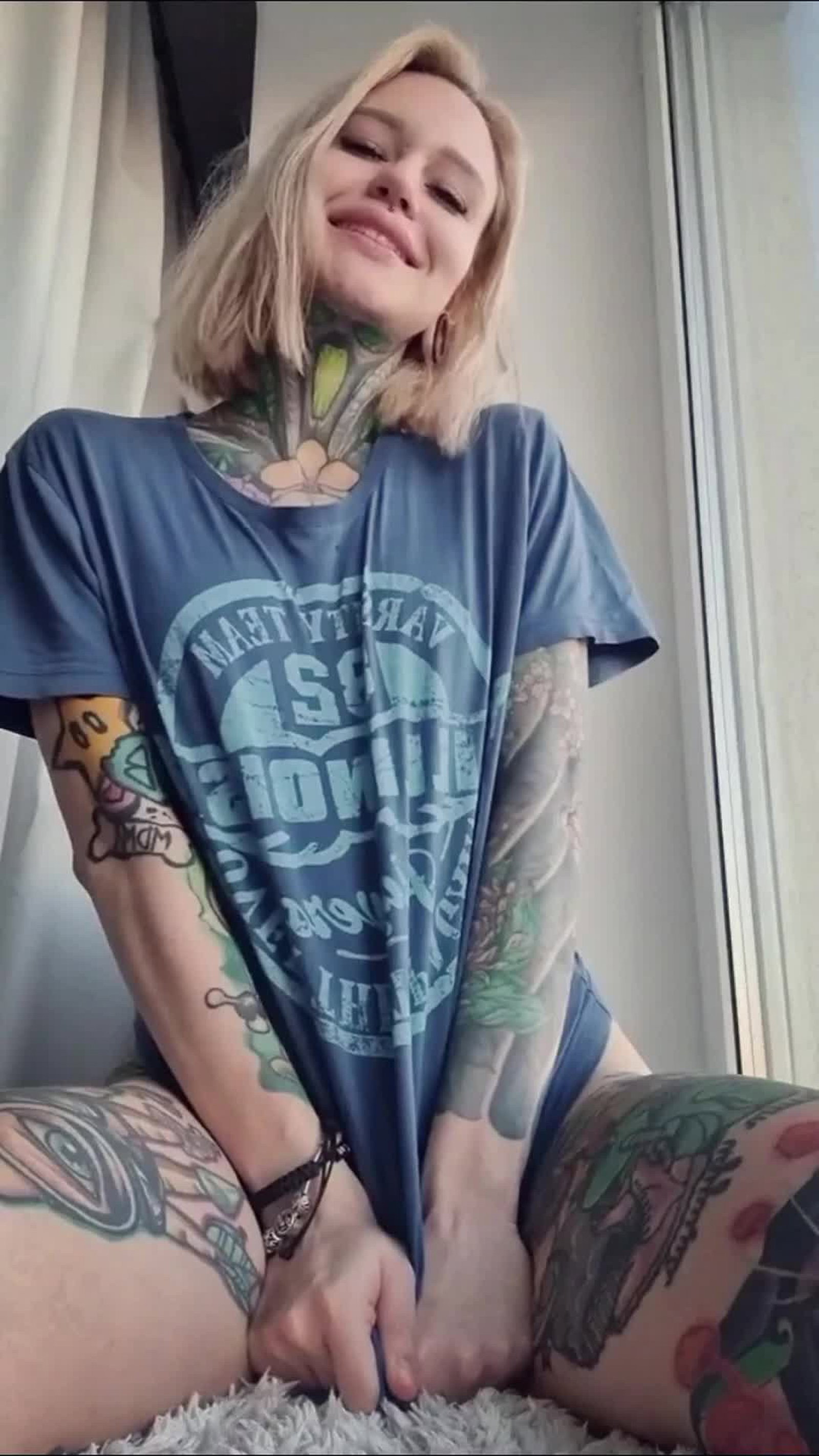 Shared Video by Likewholikewhat with the username @Likewholikewhat, who is a verified user,  April 11, 2024 at 8:40 PM. The post is about the topic Tattoos & Titties