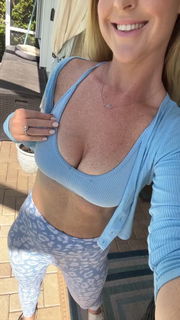 Shared Video by NaughtySarah with the username @NaughtySarah,  April 7, 2024 at 11:55 AM. The post is about the topic MILF NEXT DOOR and the text says 'yum'