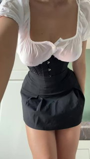 Shared Video by Strip.Michelle9 with the username @Strip.Michelle9,  June 6, 2024 at 2:27 PM. The post is about the topic Dress Up and the text says 'no up, only down'
