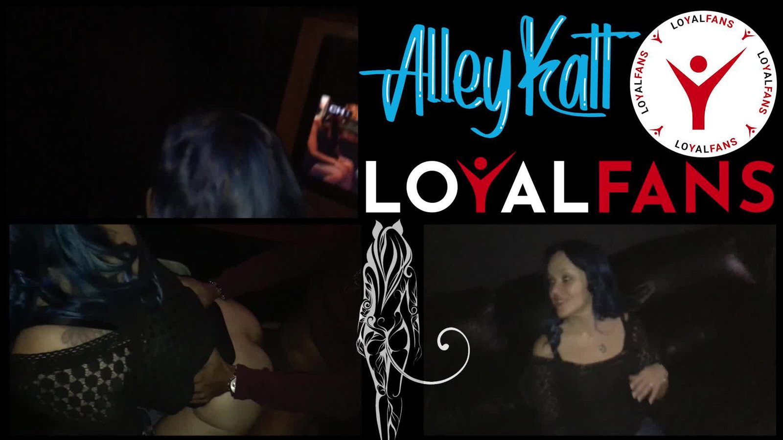 Video by Alleykatt with the username @Alleykatt, who is a star user,  May 5, 2023 at 6:32 PM and the text says 'I've moved to LOYALFANS now that OF is pretty much ran by MasterCard, the censorship police. ALL of my hundreds of hours of video will ALL be here including my banned videos, full uncut videos with full behind the scenes footage, & never before seen..'