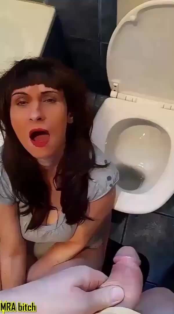 Video by mra bitch with the username @mra_bitch, who is a verified user,  December 7, 2023 at 7:25 AM. The post is about the topic Piss and the text says '😈💟I swallowed a lot of pee💟😈

💥 I had dinner with my Master in a restaurant.
But the fries I ate were very salty, so by the time we got home, I was thirsty. I was tormented by a strong thirst!

💥 My Master said: "come on whore, drink my piss!"
..'