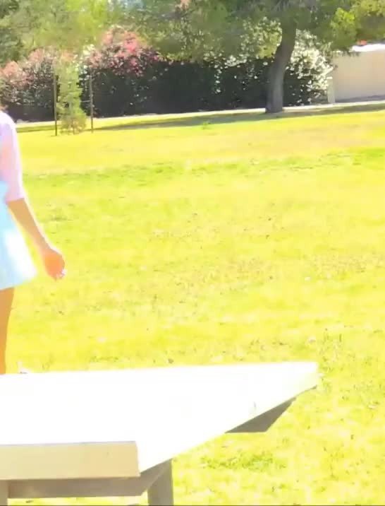 Video by SirinaDroll with the username @sirinadroll, who is a verified user,  August 16, 2023 at 12:48 AM. The post is about the topic Beauty Outdoor and the text says 'Fresh #brunette #teen #spread and play with #pussy'