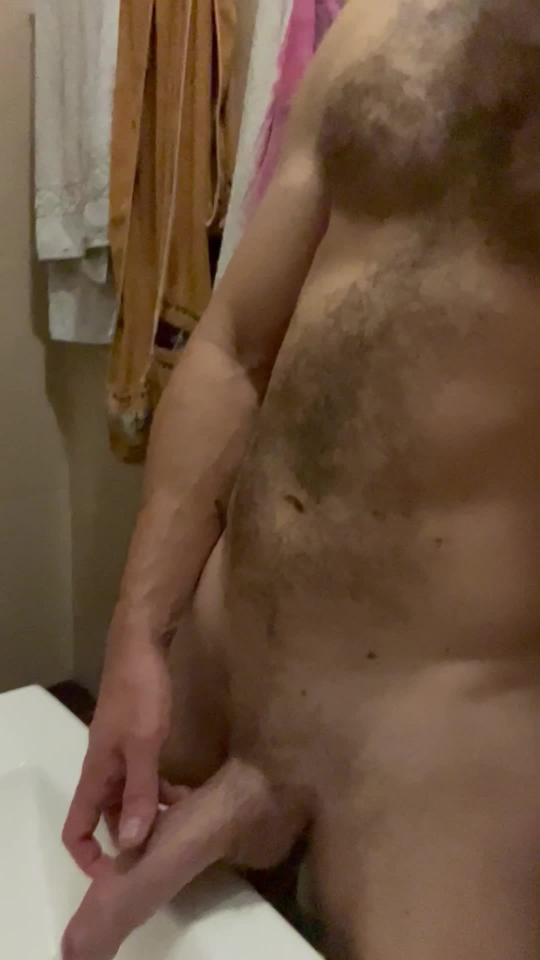 Video by BoobInspector with the username @BoobInspector, who is a verified user,  August 21, 2023 at 9:37 PM and the text says 'That's my #cock 🙂

#bigdick'