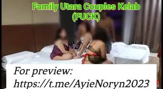 Video by Ayie_Noryn2023 with the username @AyieNoryn2023, who is a verified user,  July 9, 2023 at 3:42 PM and the text says 'Family Utara Couples Kelab
(F.U.C.K's Orgy Event @ Penang on 7th July)'