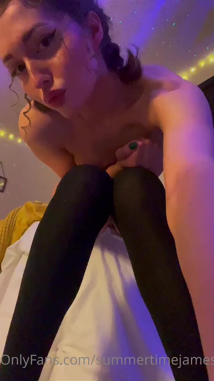 Shared Video by ShemaleCockLover with the username @ShemaleCockLover, who is a verified user,  May 11, 2024 at 1:04 PM and the text says 'Beautiful natural tits that I’d love to suck and then get on my knees to take that glorious cock in my mouth till she cums 😋😘👅'